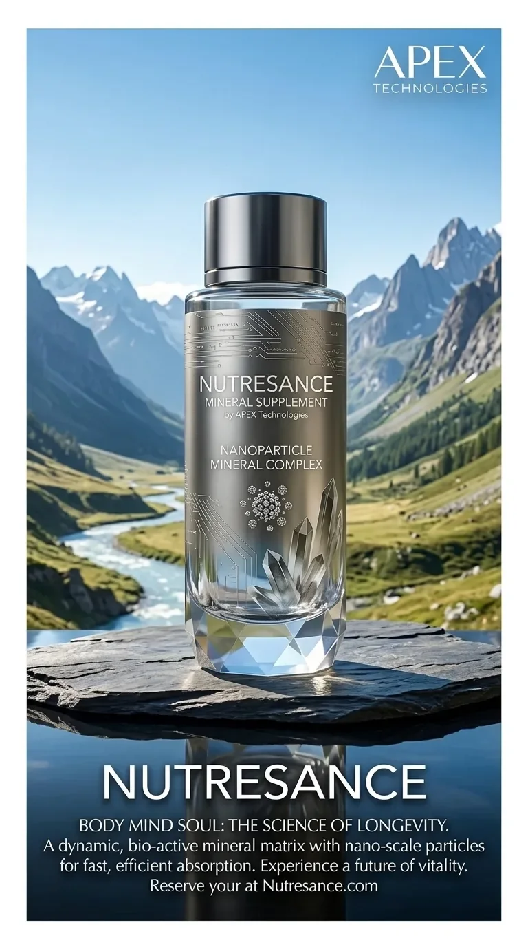 Nutresance mineral supplement advertisement